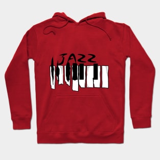 Jazz Piano Music Hoodie
